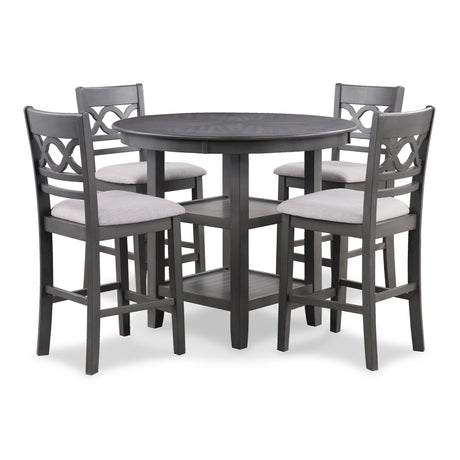 Cori Counter 5 Pc Set-Gray