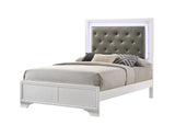 Crown Mark Furniture Lyssa Twin Upholstered Bed in White B4310-T image
