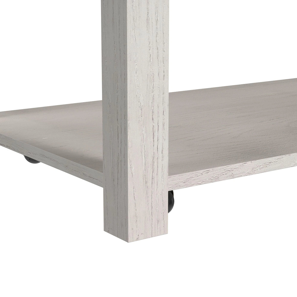 Avalanche 2PC Occasional Table Set in Antique White-Coffee Table & End Table
