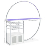 Risley Wine Cabinet with LED Lighting