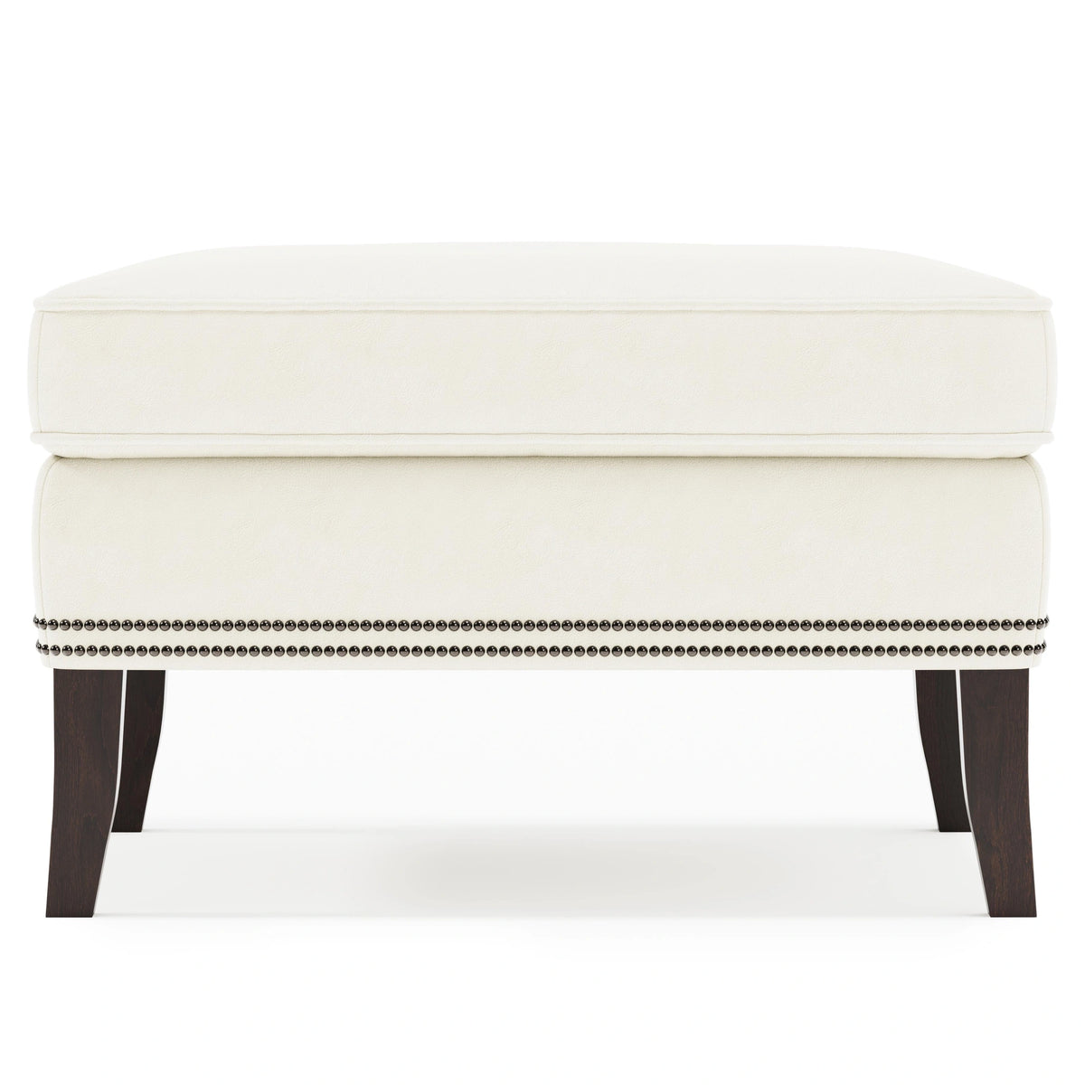 Kingston Leather Ottoman