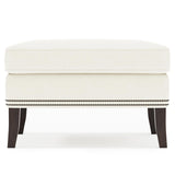 Kingston Leather Ottoman