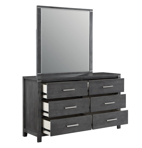 Odessa Mirror-Charcoal