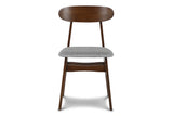 Morocco Dining Chair W/Light Gray Seat Cushion (2 Per Carton