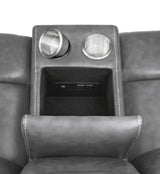 Conrad Reclining Glider Loveseat