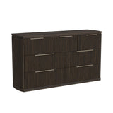 Sylvie Wall Bed Bedroom Set in Dark Brown