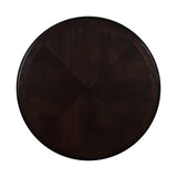 Gia 5 Pc 42" Round Counter Dining Table & 4 Chairs-Ebony