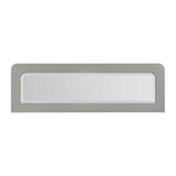 Avril Sofa Table in Silver
