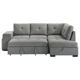 Roanne Pull-Out Sleeper Sectional Sofa