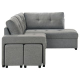 Roanne Pull-Out Sleeper Sectional Sofa