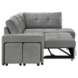 Roanne Pull-Out Sleeper Sectional Sofa