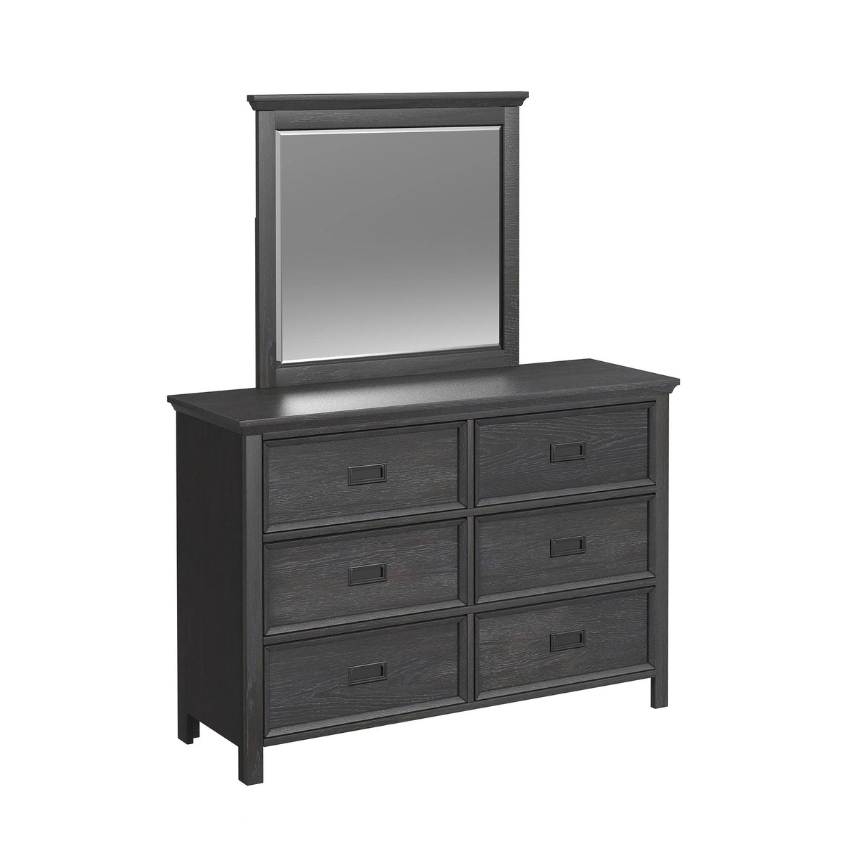 Hampton Kids Dresser and Mirror Set