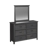 Hampton Kids Dresser and Mirror Set