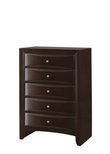 Crown Mark Emily Chest in Dark Cherry image