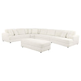 Emberson Upholstered Modular Sectional Sofa Ivory