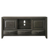 Crown Mark Emily Tv Stand in Grey image