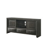 Crown Mark Emily Tv Stand in Grey