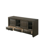 Crown Mark Emily Tv Stand in Grey