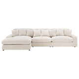 Blaine Upholstered Reversible Chaise Sectional Sofa