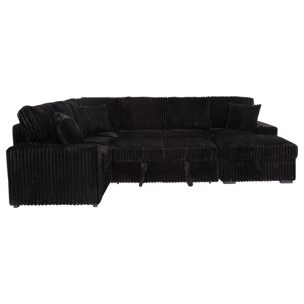 Devonshire Pull-Out Sleeper Sectional Sofa