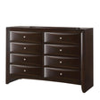 Crown Mark Emily Dresser in Dark Cherry image