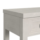 Avalanche 3PC Occasional Table Set in Antique White-Coffee Table, End Table & Sofa Table