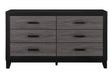 Lisbon Grey and Black Dresser