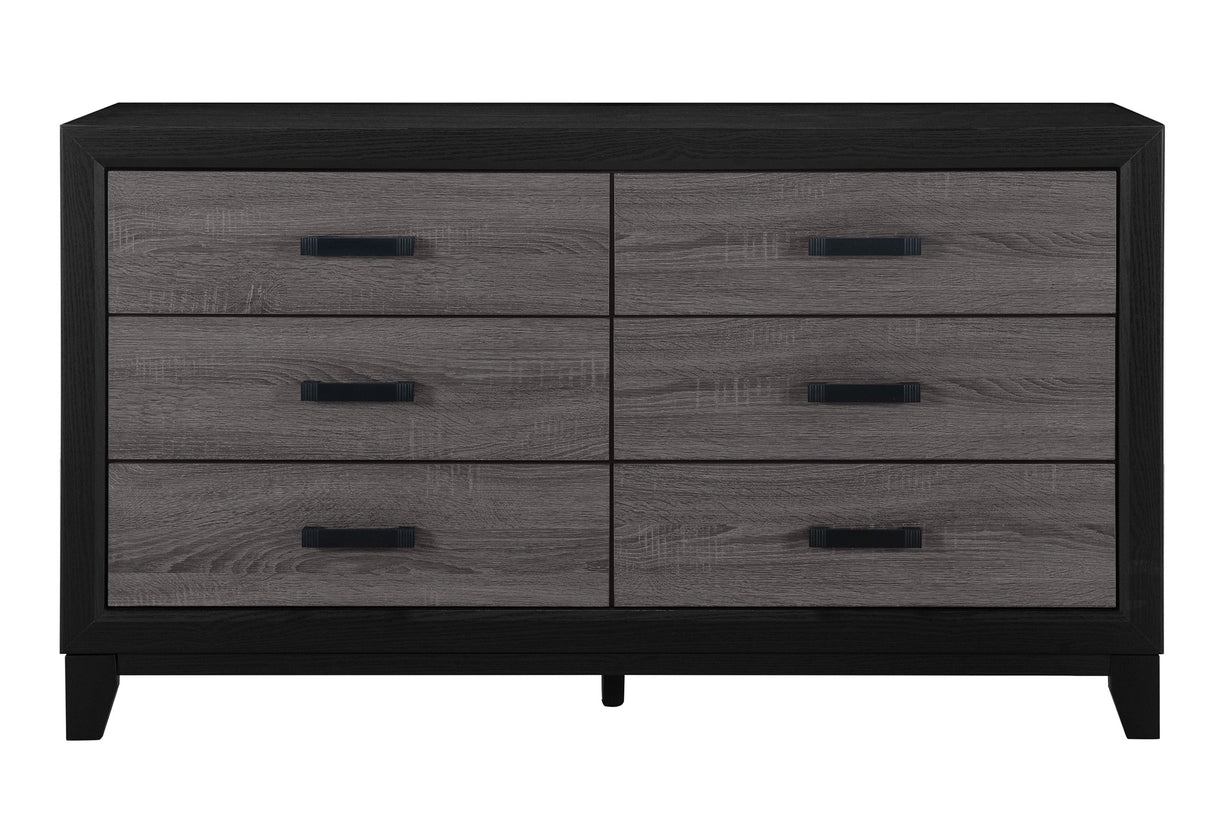Lisbon Grey and Black Dresser