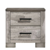 Millers Cove Nightstand Two-Tone Grey