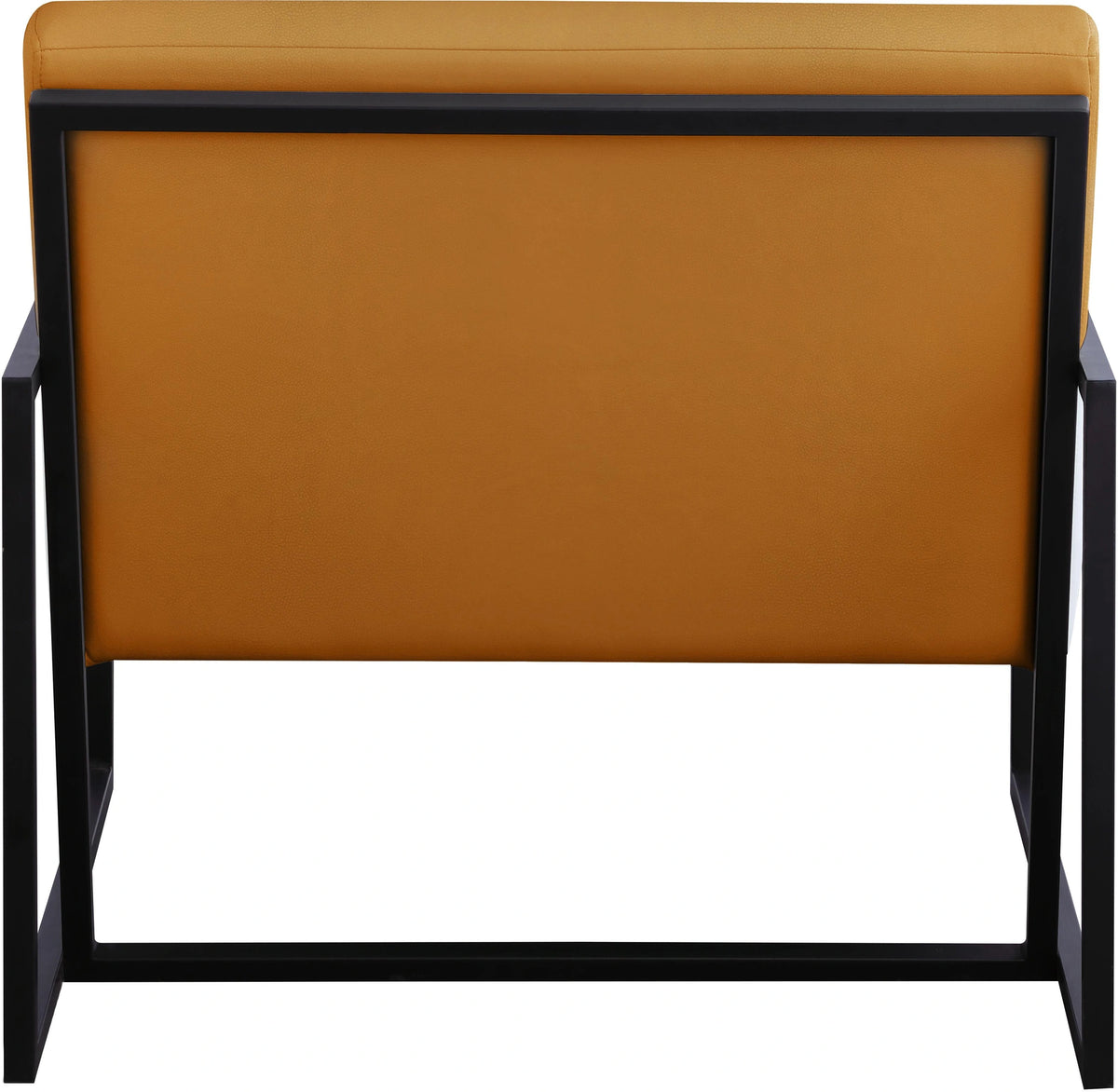 Industry Cognac Faux Leather Accent Chair