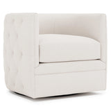 Palazzo Fabric Swivel Chair Without Nails