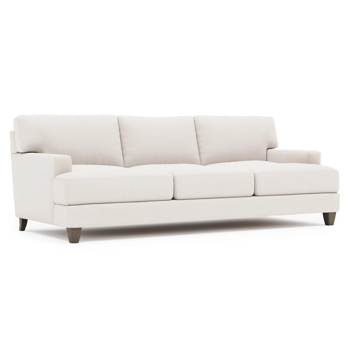 Mila Fabric Sofa Without Pillows