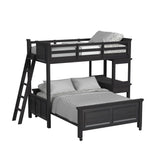 Hampton Kids Over Loft with Ladder and Desk with Speaker