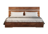 Lorenzo Italian Modern Light Oak Bed