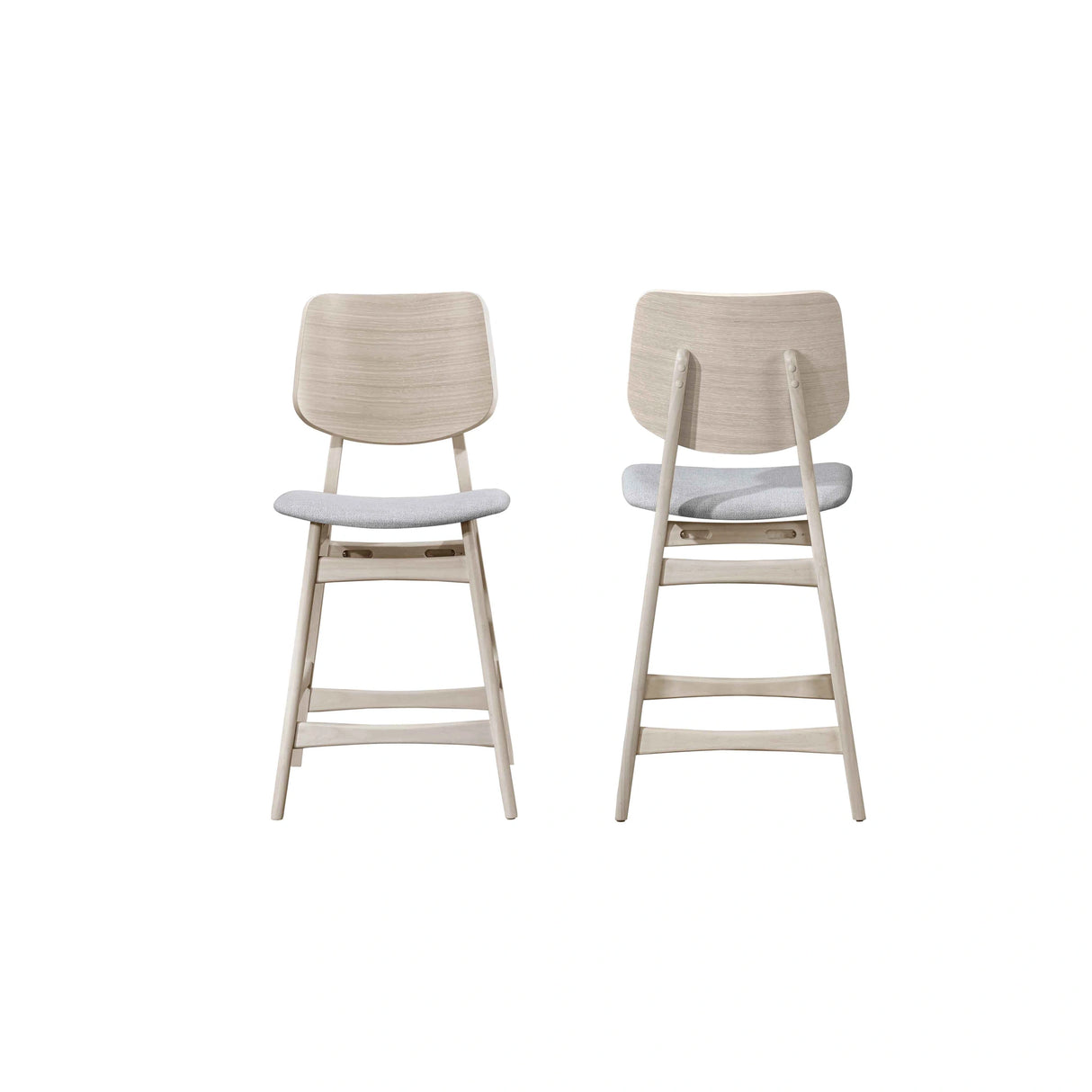 Oscar Counter Chair-White Ash