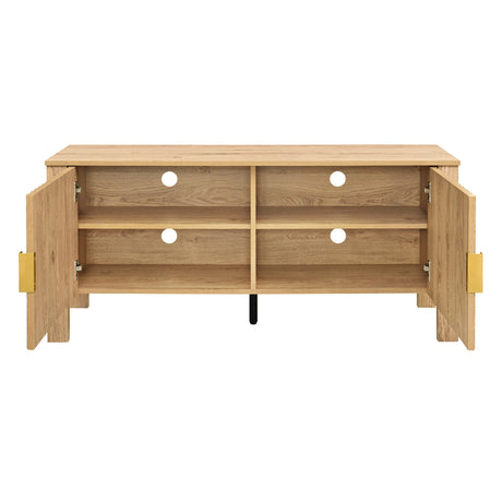 Thayer 47" Two Door Tv Console- Natural