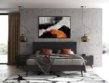 Diana - Modern Grey Ash Bed