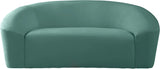 Riley Mint Velvet Loveseat