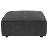 Sunny Upholstered Ottoman Natural
