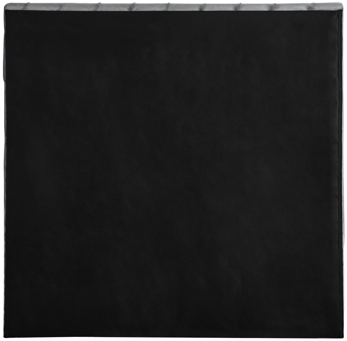 Bliss Grey Velvet Twin Bed (3 Boxes)