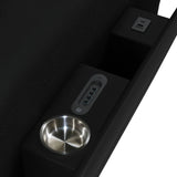 Euphora P3 Power Glider Recliner W/Heat & Massage, Music, Ipad holder W/wireless charger and USBC in Aline Black