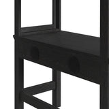 Hampton Kids Loft with Staircase and Desk with Speaker Bedroom Set
