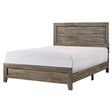 Crown Mark Millie Full Panel Bed in Grey image