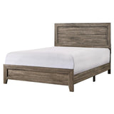 Crown Mark Millie King Panel Bed in Grey image