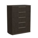 Sylvie UPH Bedroom Set with 2 Nightstands