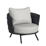 Bali Chairs with Olefin Grey in Dark Grey (2 Per Carton)