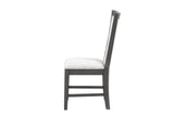 Flair 60" Dining Table & 4 Chairs (5 Pc Set)-Gray