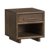 Brisbane End Table in Brown