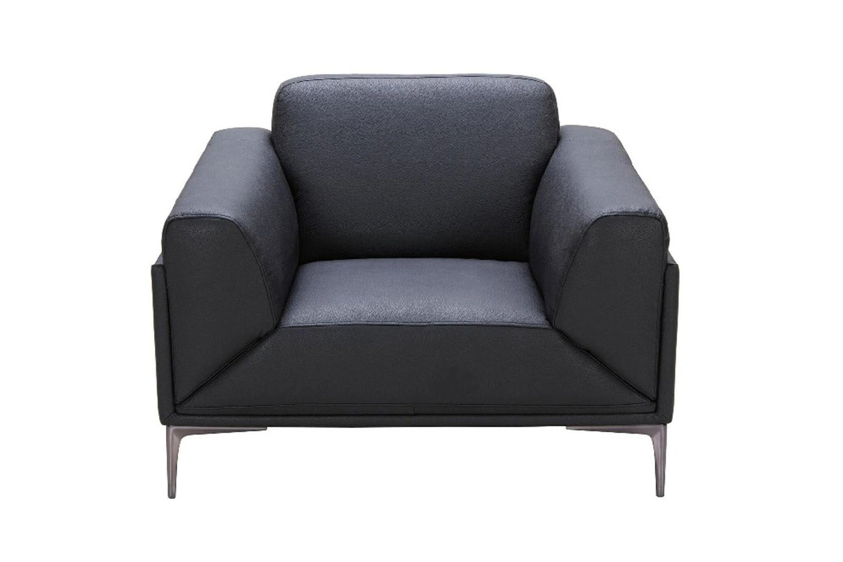 J&M Furniture Knight Chair in Black