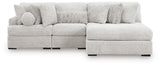 Cuddle Plush Sectional with Chaise